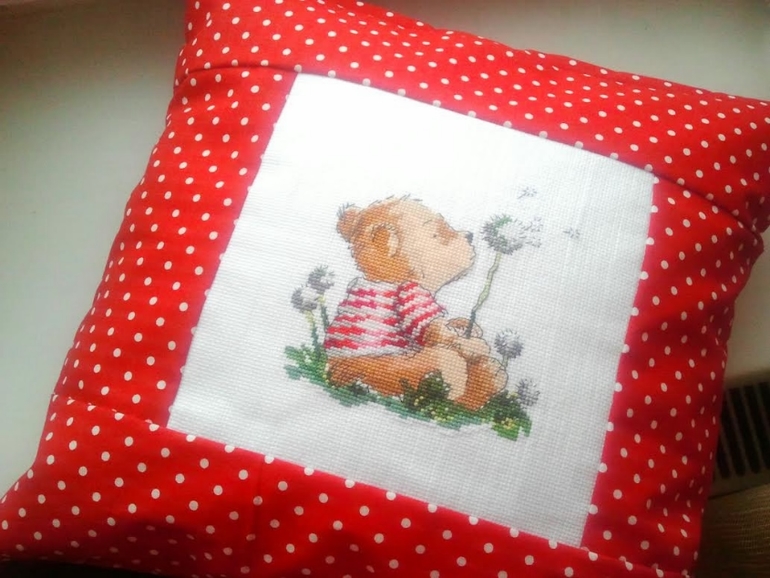 Мой первый опыт в прикладной вышивке