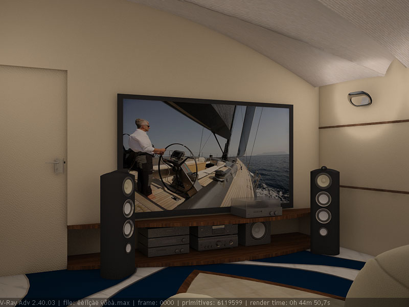 Наш новый проект - кинозал в загородном доме