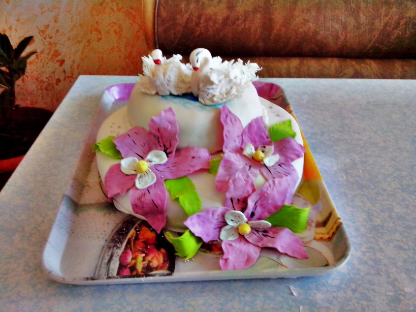 свадебный тортик