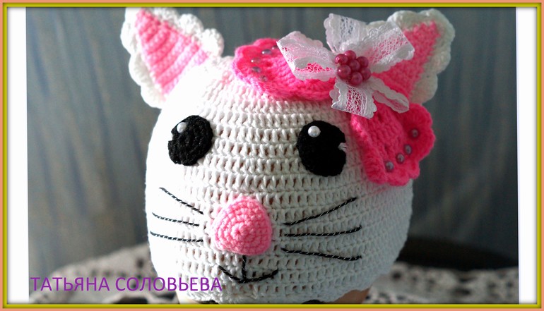 Хлопковая шапочка " КИТИ".