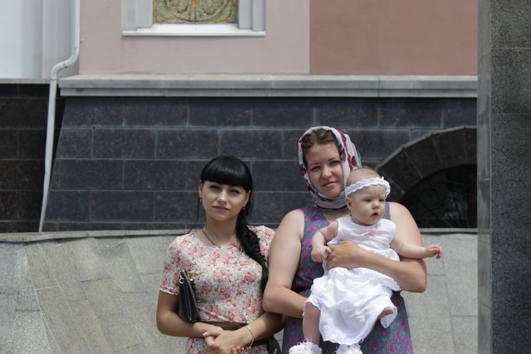 Покрестили нашу малышку!