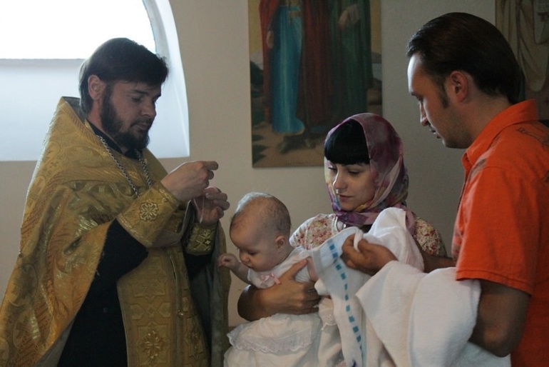 Покрестили нашу малышку!