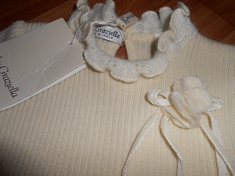 новое шерстяное платье baby Graziella 74-80 1500 руб.