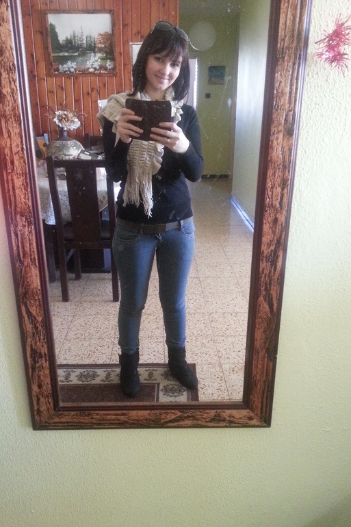 И я не выдержала, интересно узнать со стороны на сколько я выгляжу