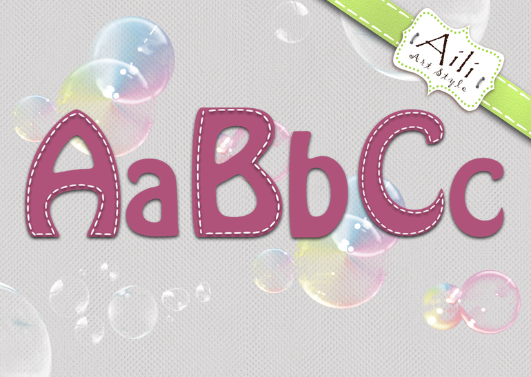 Клипарт "Английская азбука"