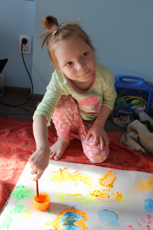 Маленький художник.