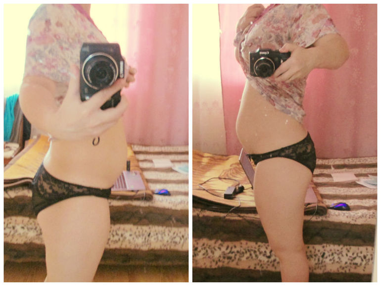 Мой животик)))