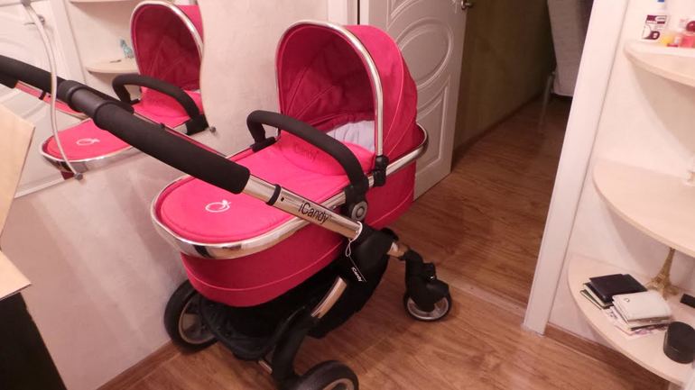 Наша Icandy Peach, цвет Томото.