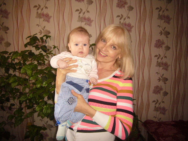 мама с дочкой