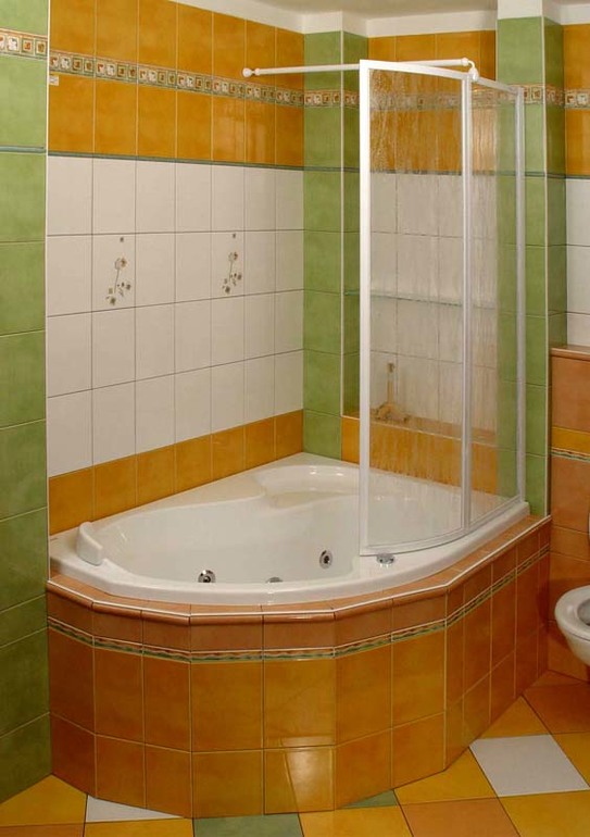 Экран в ванной