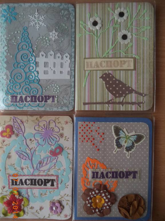 Обложки на паспорт для Украинской раздачи слоников)