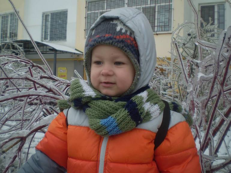Ледяная зима в Одессе