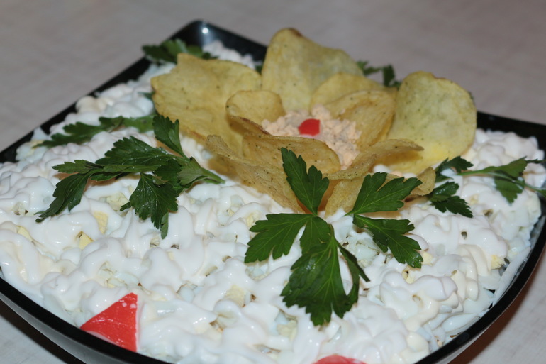 Салаты мои январские