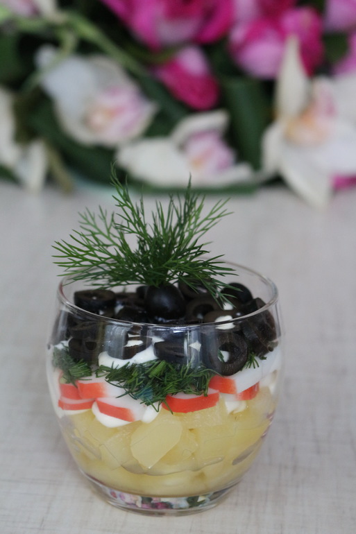 Салаты мои январские