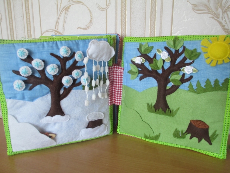 Книга на первый день рождения для Василисы