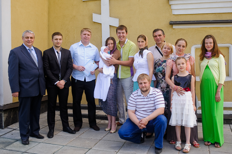 Крещение Максима