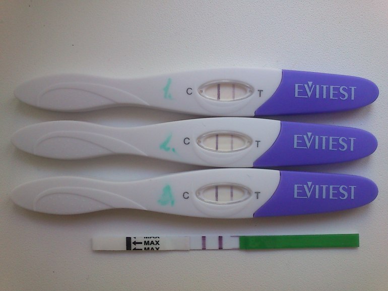 Первый тест на беременность