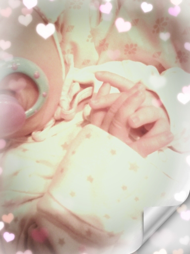 Целую теплые ладошки...