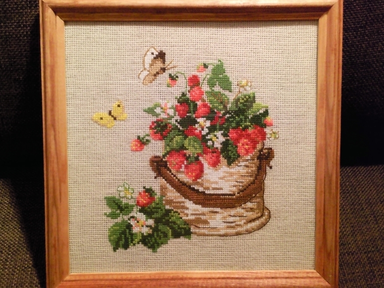 Моя вышивка.