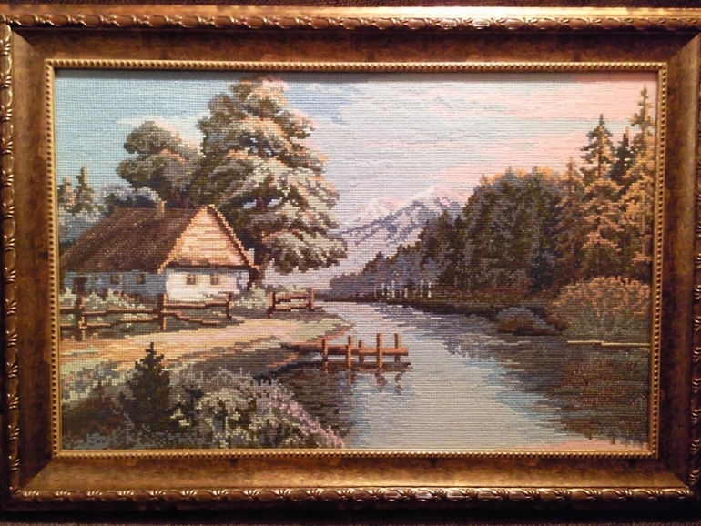 Моя вышивка.