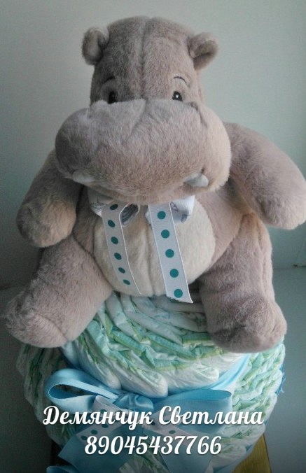 Торт из подгузников.