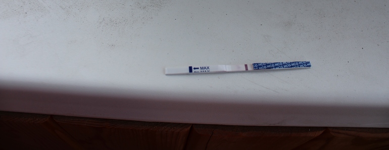 Повторила тест через два дня!