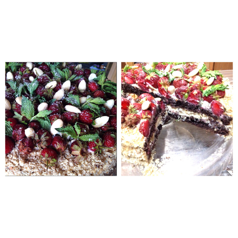 "Клубнично-шоколадное счастье"...