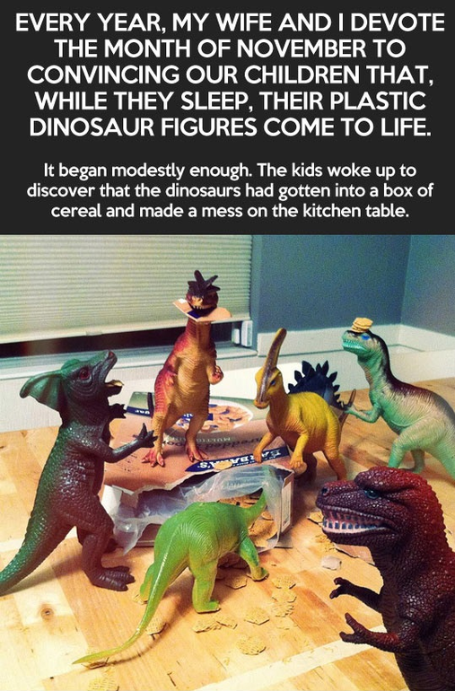 Оживающие динозавры!)