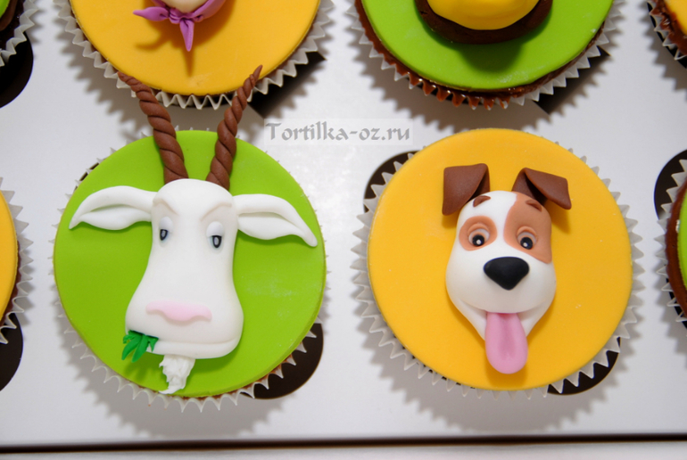 Капкейки Маша и Медведь