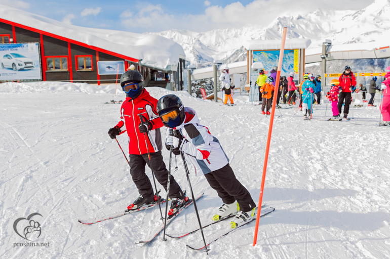 Сборы горнолыжной школы "Кант" или один день В Бормио