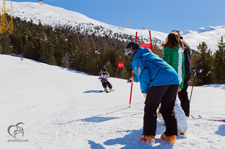 Сборы горнолыжной школы "Кант" или один день В Бормио