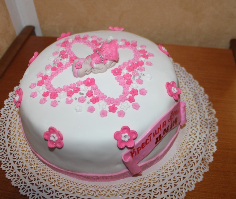 Тортик на крестины
