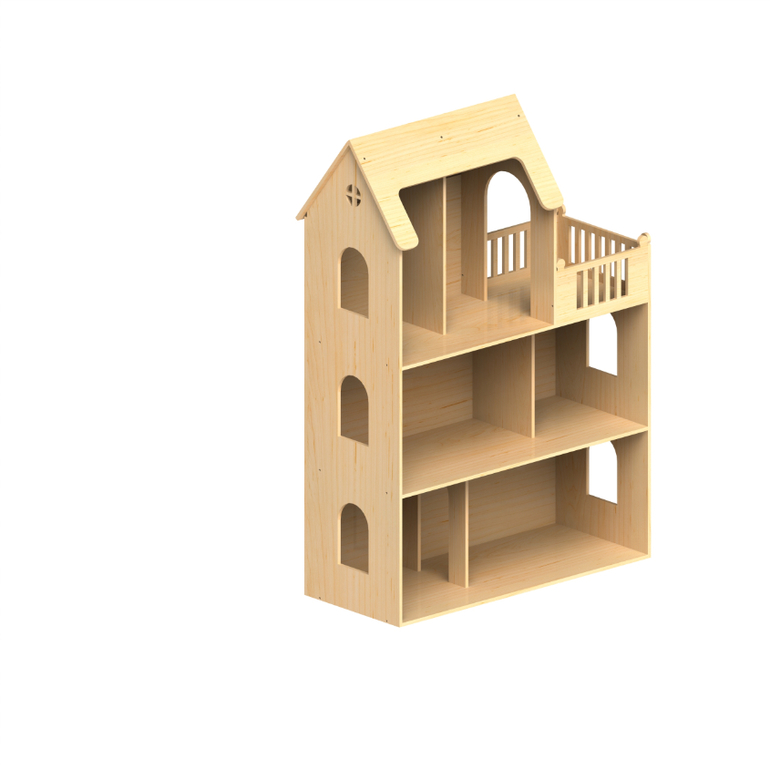 Кукольный дом в 3D