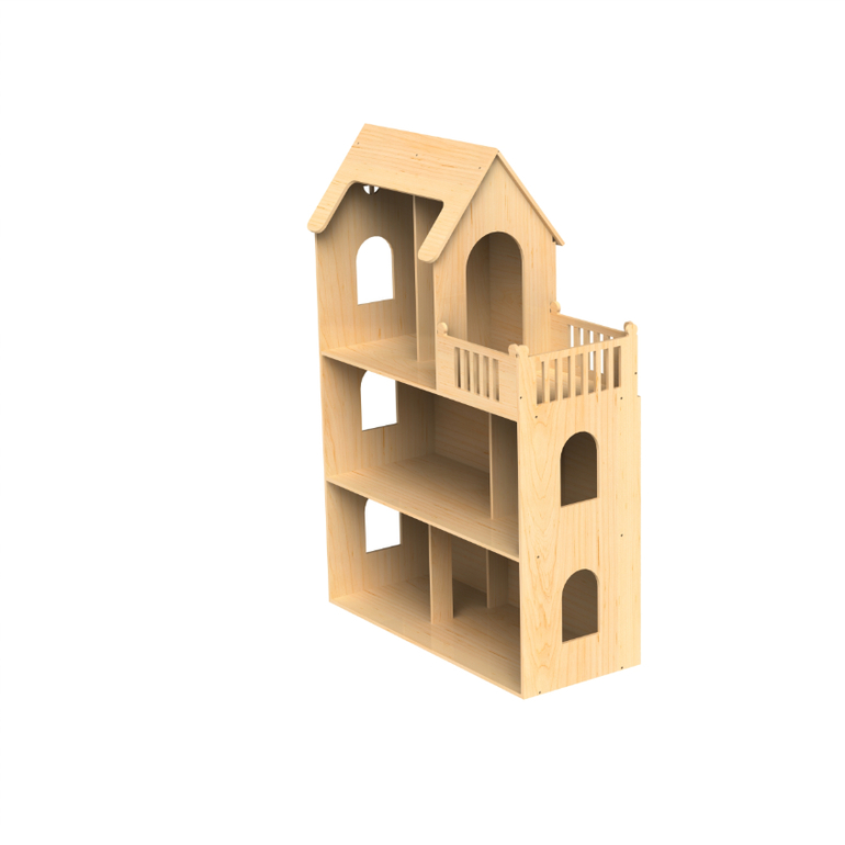 Кукольный дом в 3D