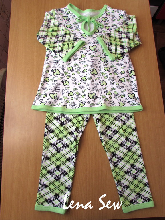 Домашний трикотаж для дочки