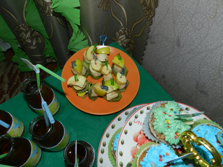 наш 4-ый День рождения или "Праздник с черепашками"