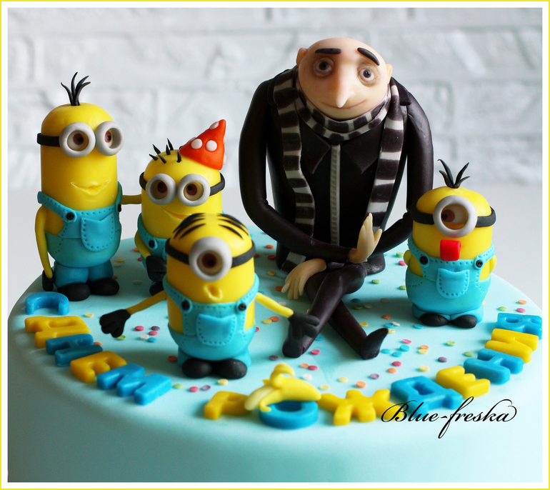 Грю и миньоны.