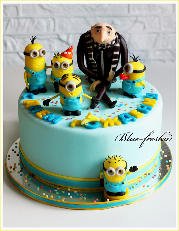 Грю и миньоны.