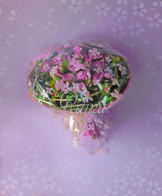 Чайно-конфетные букеты.