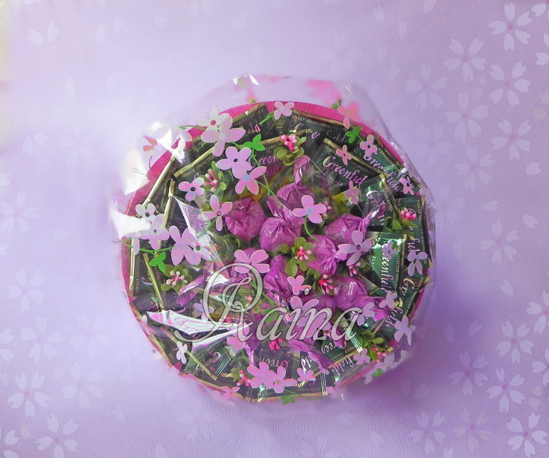 Чайно-конфетные букеты.