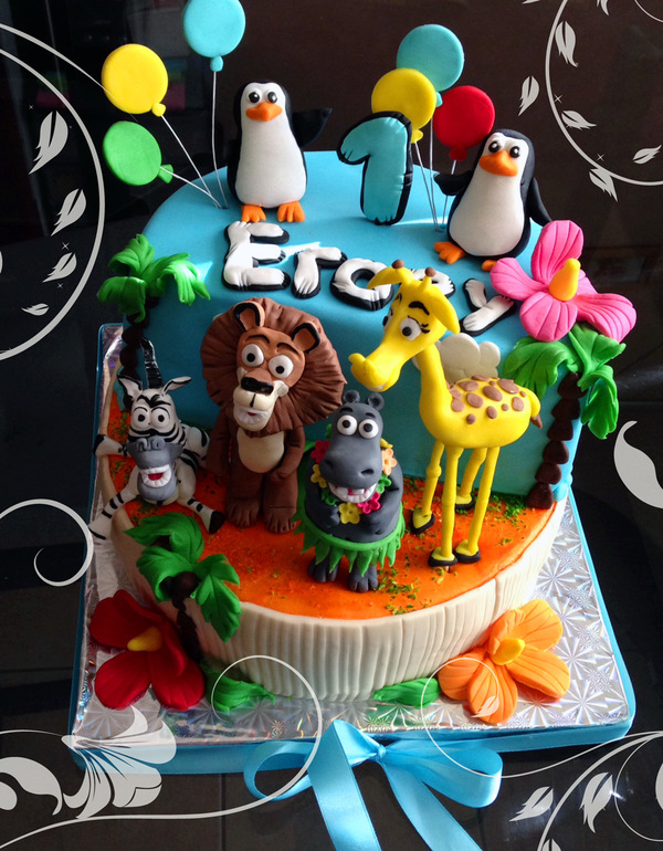 Торт "Мадагаскар"