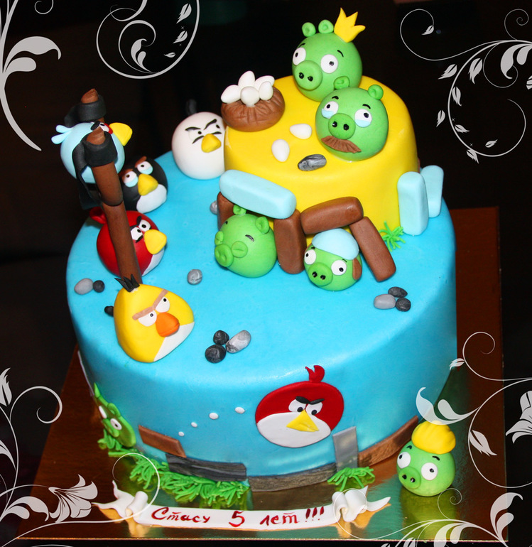 Торт Ангри Бердс