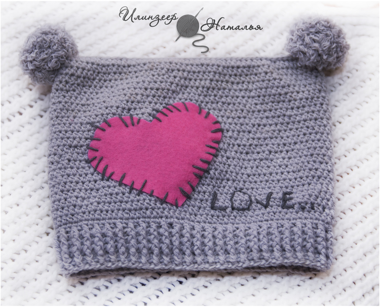 Шапочка для малышки