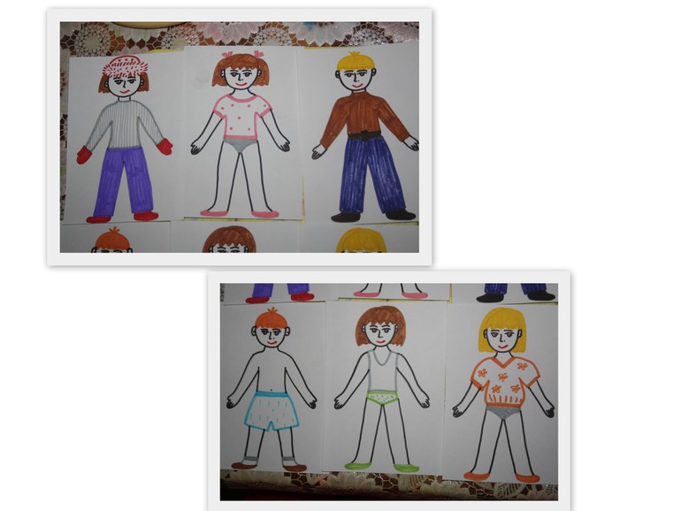 Одежда. День 1. Дом и улица.