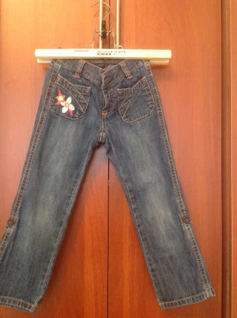 Джинсы для девочки, Олд Неви, р.110