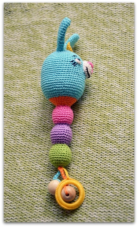 С погремушками экспериментирую.