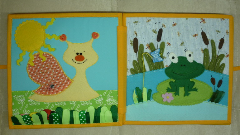 Яркая развивающая книжка!