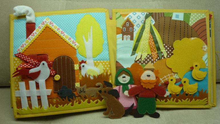 Развивающая книжечка для Ники!