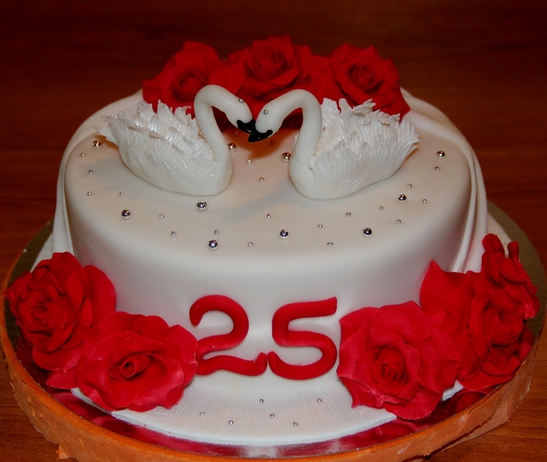 На серебрянную свадьбу