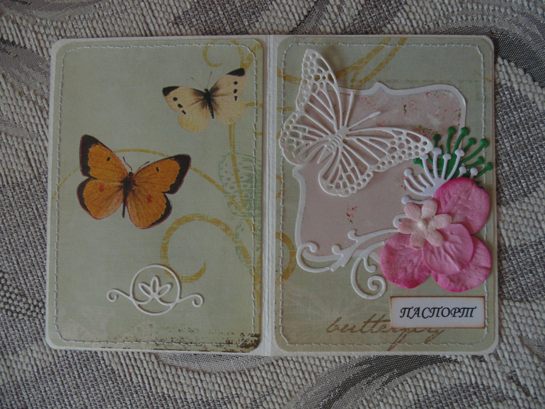 Мои первые обложечки для паспорта. Продаются!